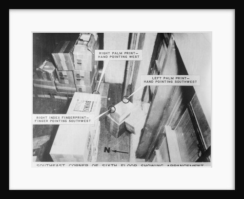Texas School Book Depository After Assassination by Anonymous