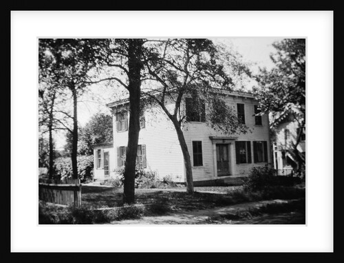 The House in Which Amelia Earhart and George Palmer Putnam Were Married by Anonymous
