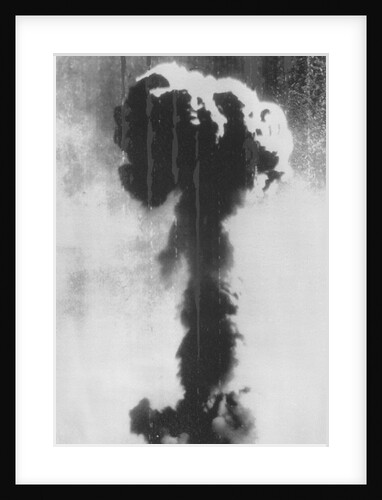 Mushroom Cloud from Chinese Nuclear Blast by Anonymous