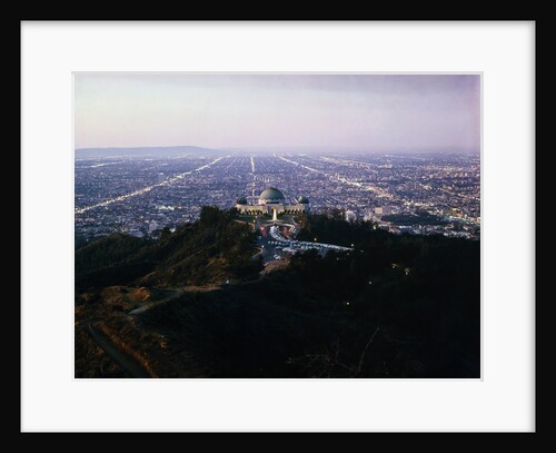 View of Griffith Observatory and Beyond by Anonymous