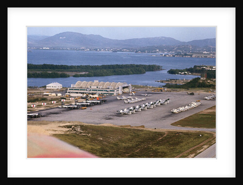 Aerial View of Leward Point Air Field by Anonymous