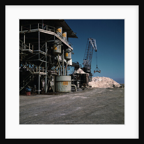 Dead Sea Potash Plant by Anonymous