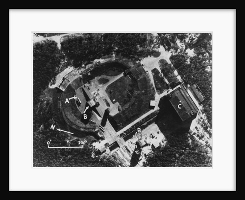 Aerial View of Launch Facilities at Peenemunde by Anonymous
