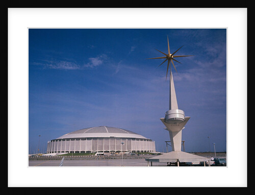 View of Houston Astrodome by Anonymous