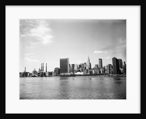 View of United Nations Buildings by Anonymous