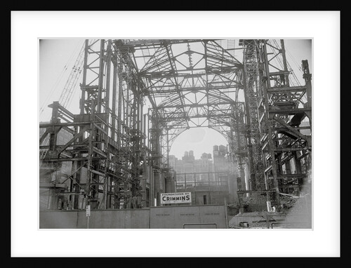 Steel Skeleton of Madison Square Garden by Anonymous