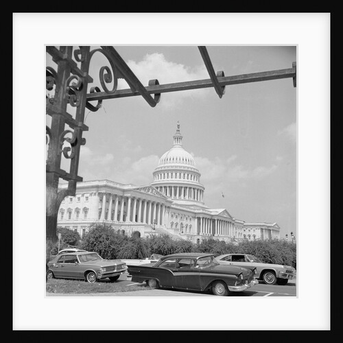 Exterior View of U.S. Capitol Building by Anonymous