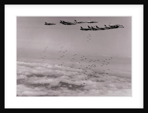 Military War Planes in Flight by Anonymous