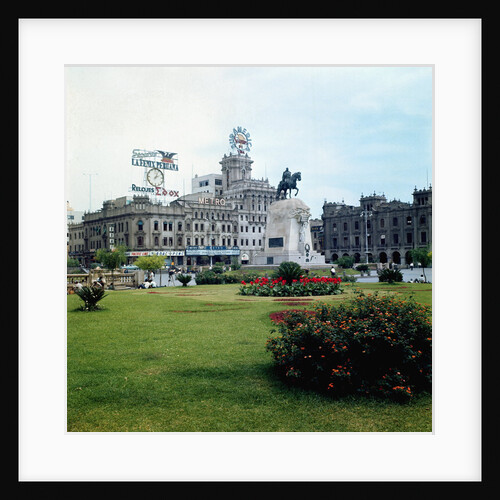 Plaza of San Martin by Anonymous