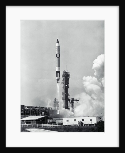 Gemini 8 Blasting Off by Anonymous