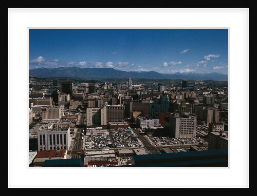 Aerial View of Los Angeles by Anonymous