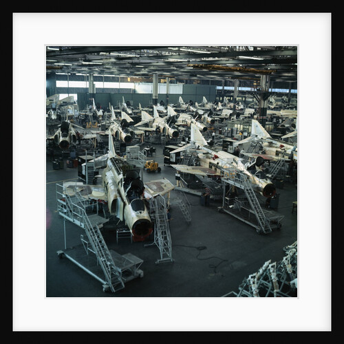 View of Factory Producing F-4 Phantom Jet Planes by Anonymous