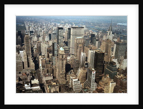 Aerial View of New York City by Anonymous