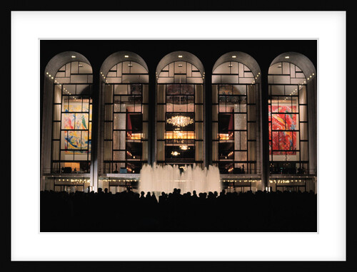 Metropolitan Opera House on Opening Night by Anonymous
