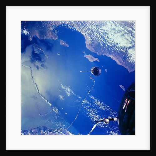 View of Agena Target Vehicle in Sky by Anonymous