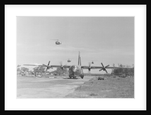 Military Aircraft at Dau Tieng Air Field by Anonymous