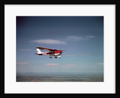 Cessna Skyhawk Flying by Anonymous