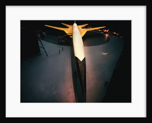Supersonic Transport Mockup by Anonymous