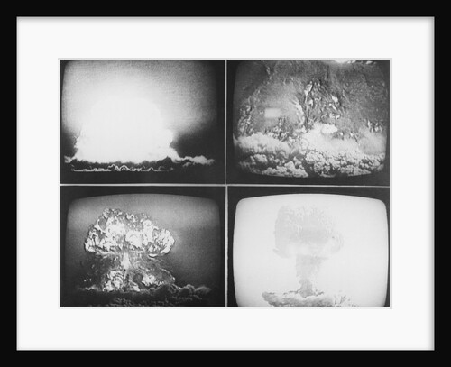 Television Pictures of Chinese Nuclear Tests by Anonymous