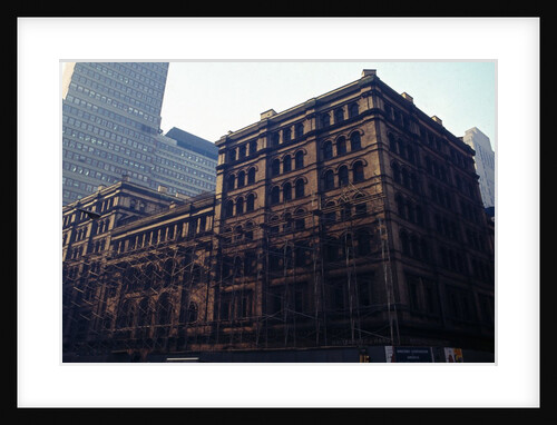 Exterior View of the Metropolitan Opera House by Anonymous