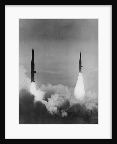 Missiles Being Launched into Sky by Anonymous