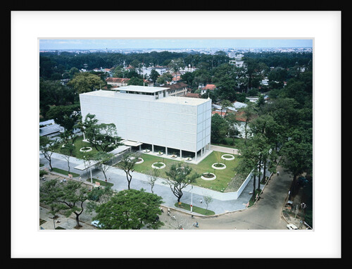 View of Landscape Surrounding Saigon Embassy by Anonymous