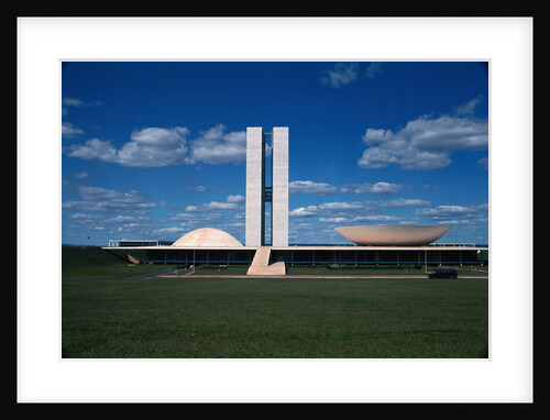 Congress Building in Brasilia by Anonymous
