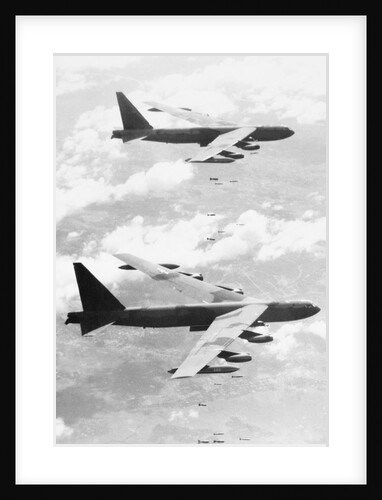 Bomber Planes Releasing Bombs by Anonymous