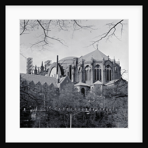 Exterior View of St. John the Divine by Anonymous