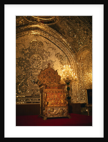 View of Peacock Throne by Anonymous