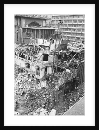 Demolition of the Famed Imperial Hotel Designed by Frank LLoyd Wright by Anonymous