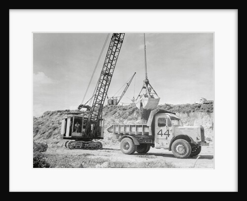 Large Truck at Phosphate Mine by Anonymous