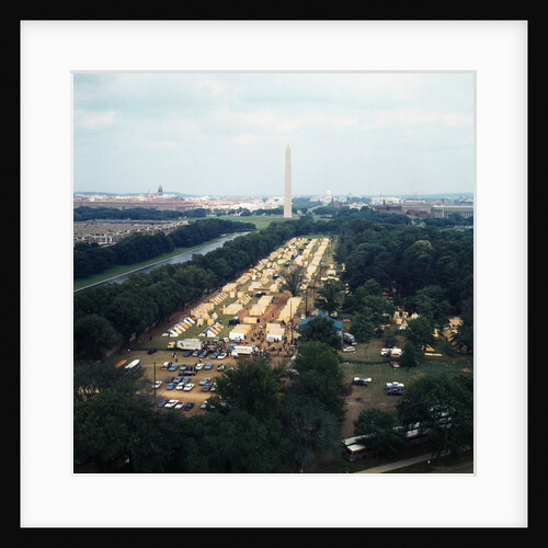 Aerial View of Resurrection City Encampment by Anonymous