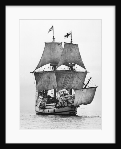 Replica of Mayflower Sailing by Anonymous