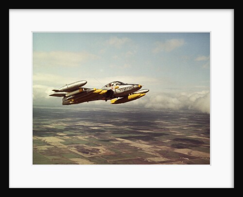 Military Airplane in Flight by Anonymous