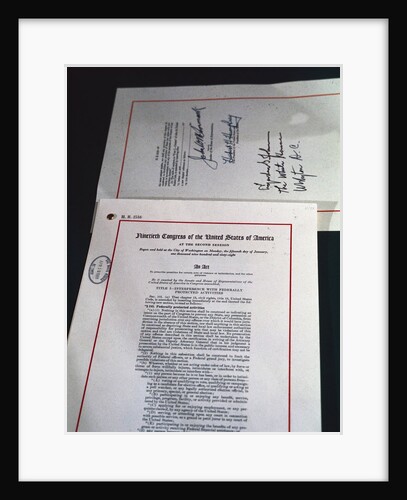 Bill President Johnson Passed by Anonymous