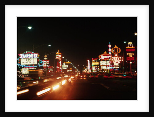 Night Views of Las Vegas Strip by Anonymous