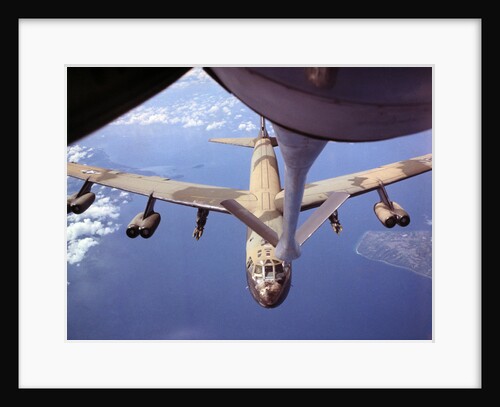 View of USAF B-52 Stratofortress Bomber in Flight by Anonymous