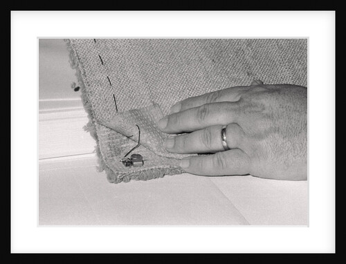 Bugging Device Sewn into Rug by Anonymous