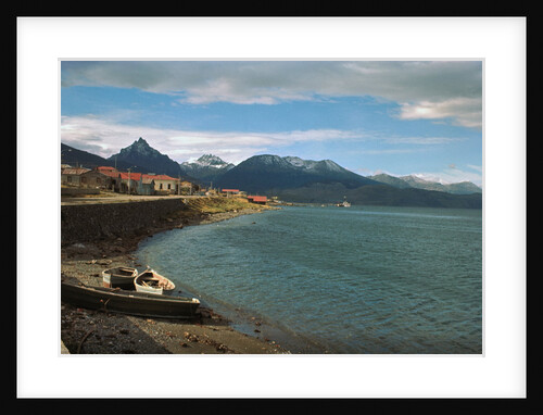 View of Ushuaia, Argentina - The Most Southerly City by Anonymous