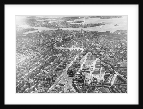Aerial View of Boston by Anonymous