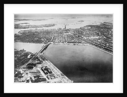Aerial View of Boston by Anonymous