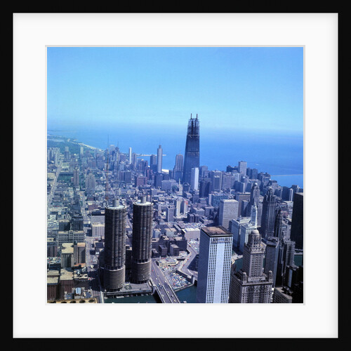 Aerial View of Chicago by Anonymous