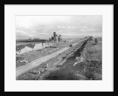 Via Appia Constructed as Military Road by Anonymous