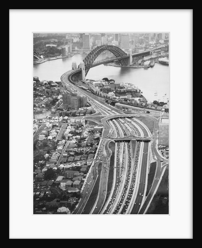 Aerial View of Sydney Harbor by Anonymous