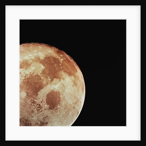 Surface of Moon by Anonymous