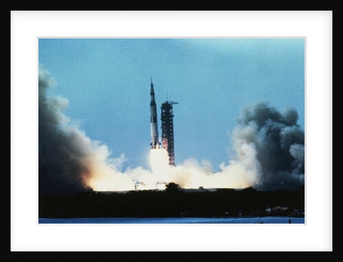Apollo 11 Blasting Off by Anonymous