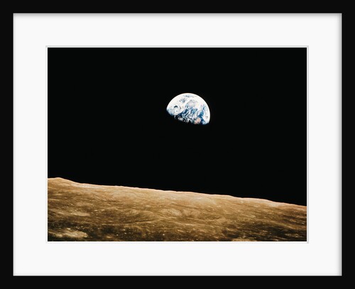 View of the Earth Rising by Anonymous