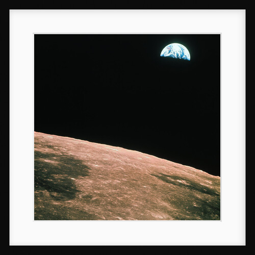 View of the Earth Rising by Anonymous