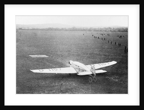 Junkers Airplane Preparing For Takeoff by Anonymous